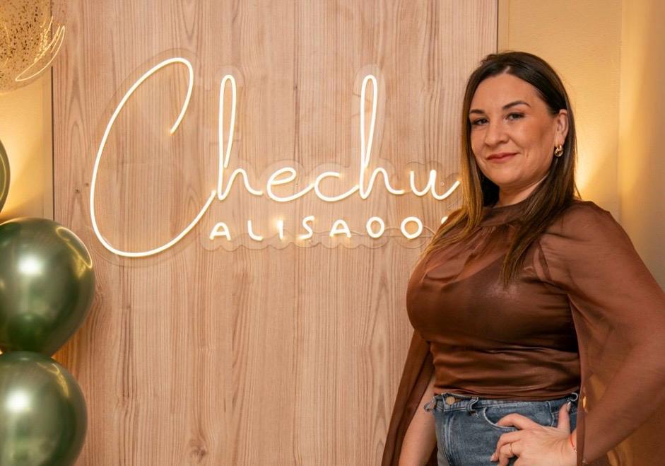 Interior del salón Chechu Studio